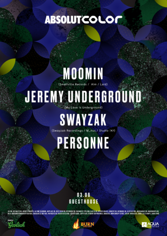 Color - Moomin, Jeremy Underground, Swayzak, Personne