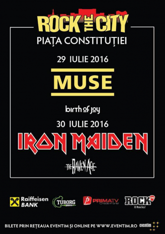 Rock the City - Muse, Iron Maiden