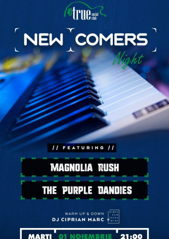 New comers night - Magnolia Rush & The Purple Dandies