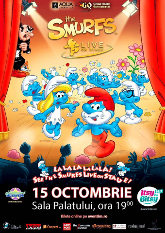 Marea Febra Albastra - Smurfs Live on Stage