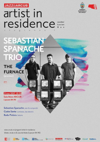 Artist in Residence: Sebastian Spanache Trio - ’’The Furnace’’
