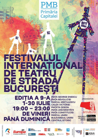 Festivalul International de Teatru de Strada Bucuresti - B-Fit in the Street