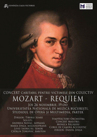 Recviemul de Mozart - Concert Caritabil pentru victimele din Colectiv