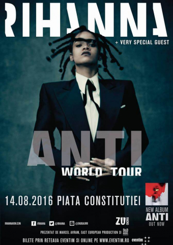 Rihanna - Anti World Tour la Bucuresti