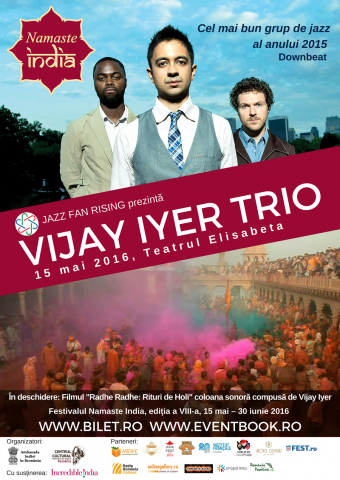 Vijay Iyer Trio - Namaste India 2016