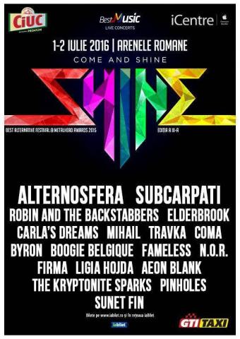 Shine 2016 - Subcarpati, RATB, Travka, Firma, Coma, Fameless