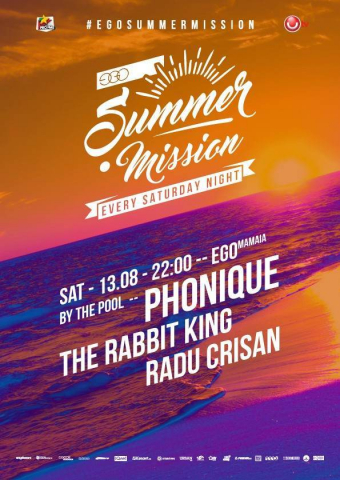 Ego Summer Mission - Phonique, The Rabbit King, Radu Crisan