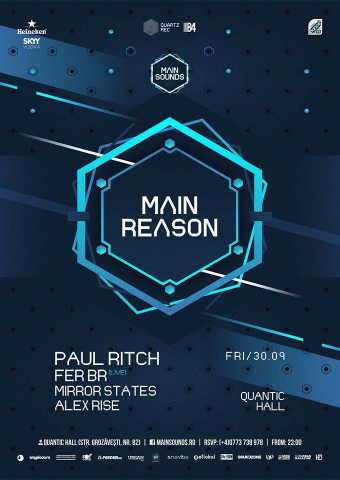 Main Reason - Paul Ritch, Fer BR live, Mirror States