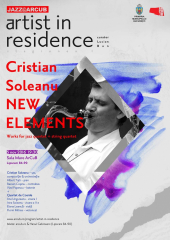 Artist in Residence - Cristian Soleanu & Double Quartet