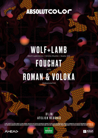 COLOR pres Wolf + Lamb, Fouchat, Roman & Voloka LIVE