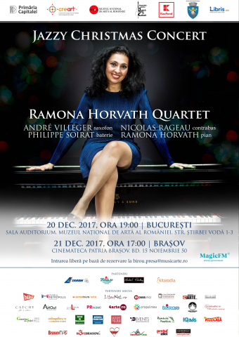 Jazz Christmas Concert cu Ramona Horvath Quartet