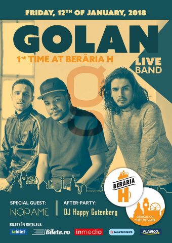 GOLAN (Live Band) | 1st Time at Beraria H