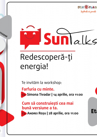 Sun Talks: seminarii gratuite  cu Simona Tivadar si Andrei Rosu