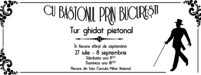 Cu bastonul prin Bucuresti