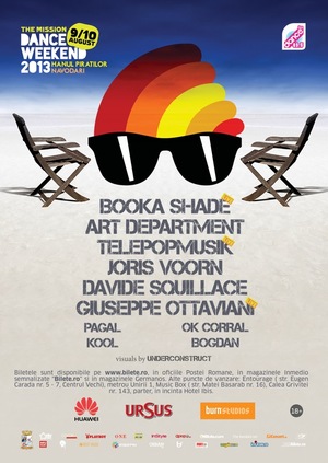 The Mission - Dance Weekend, Plaja Hanul Piratilor, Mamaia 