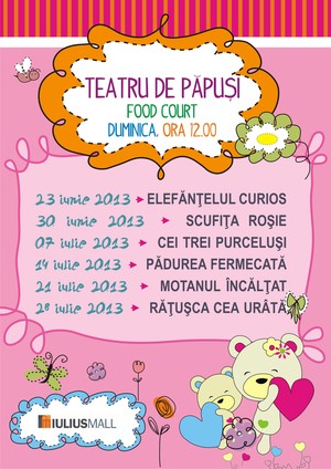 Teatru de papusi, Iulius Mall, Timisoara 