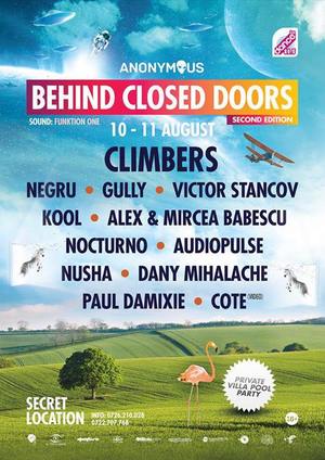 Anonymous presents: Behind Closed Doors Second Edition, TBA (To Be Announced), Bucuresti 
