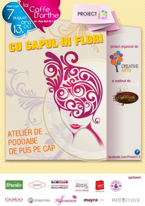 Cu capul in flori, Caffe D'arthe , Bucuresti 