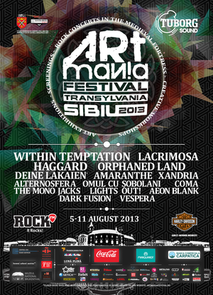 Joi - ARTmania Festival 2013, Piata Mica Sibiu, Sibiu 