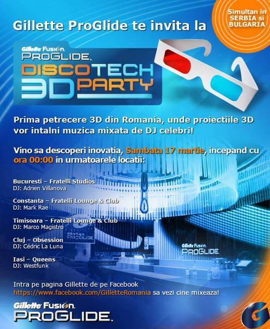 3d party gillette fratelli obsession queen's