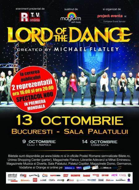 lord of the dance michael flately sala palatului 13 octombrie