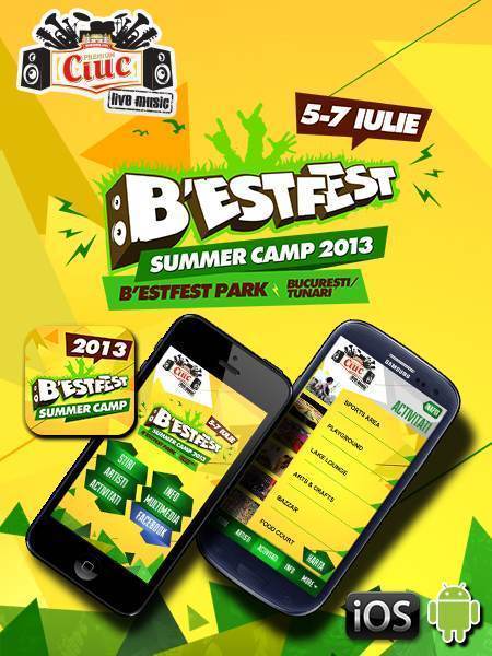 aplicatie mobil bestfest summer camp 2013