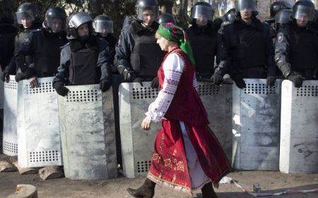 kiev ucraina proteste februarie